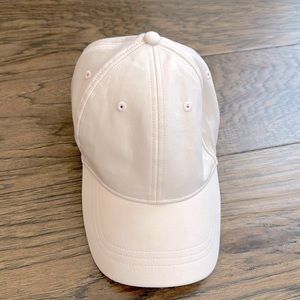 Lululemon light pink hat